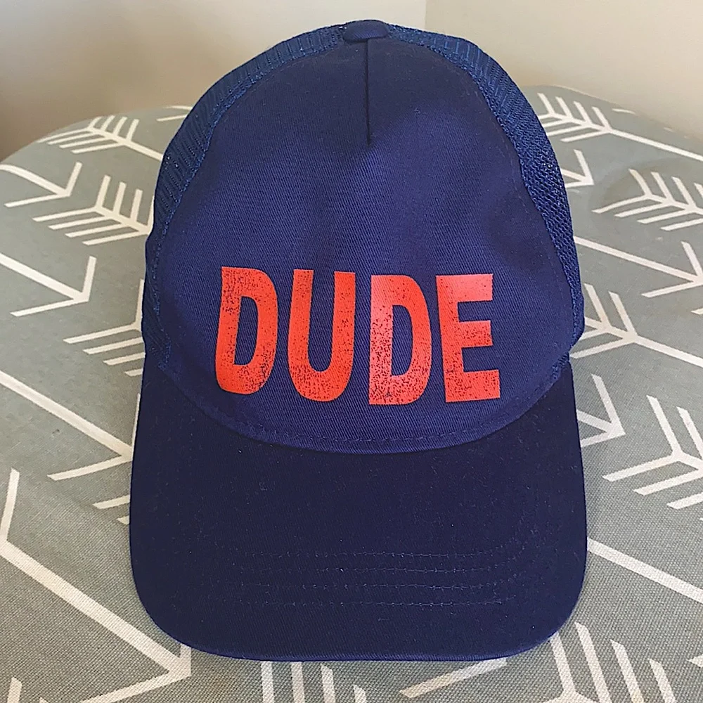 Gymboree M/L Youth “Dude” Cap 🧢